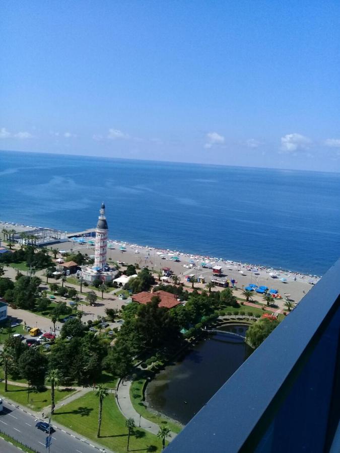 Апартаменты С Видом На Море Twin Towers Batumi, Orbi City ภายนอก รูปภาพ